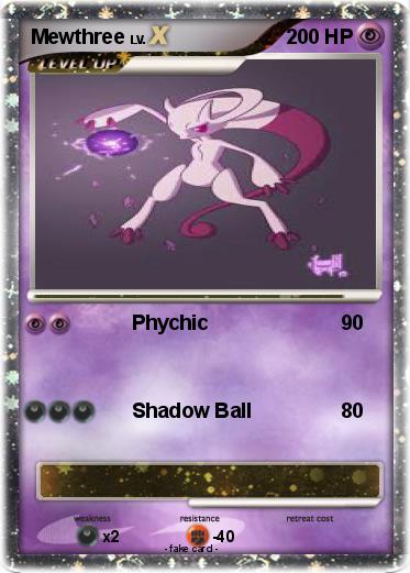 Pokemon Mewthree