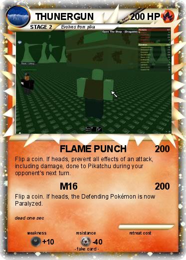 Pokemon THUNERGUN