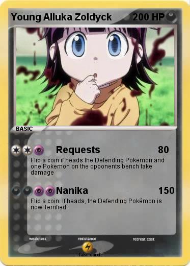 Pokemon Young Alluka Zoldyck