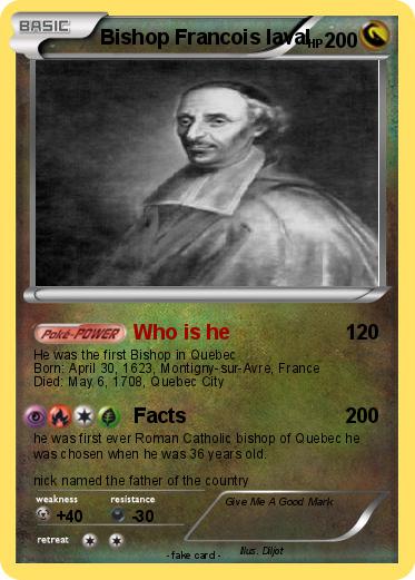 Pokemon Bishop Francois laval