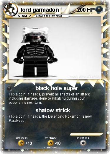 Pokemon lord garmadon