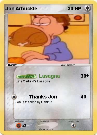Pokemon Jon Arbuckle