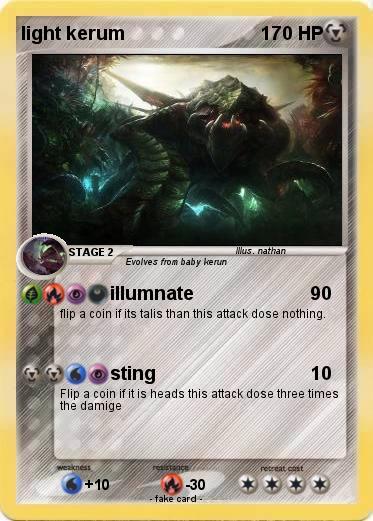 Pokemon light kerum