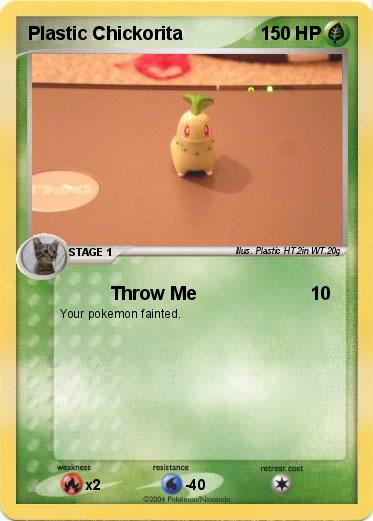 Pokemon Plastic Chickorita
