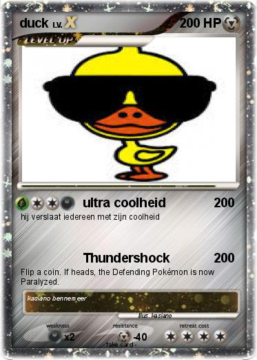 Pokemon duck