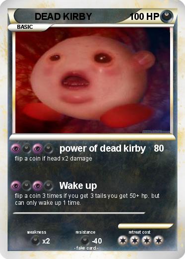 Pokemon DEAD KIRBY