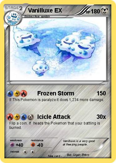 Pokemon Vanilluxe EX