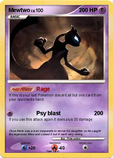 Pokemon Mewtwo
