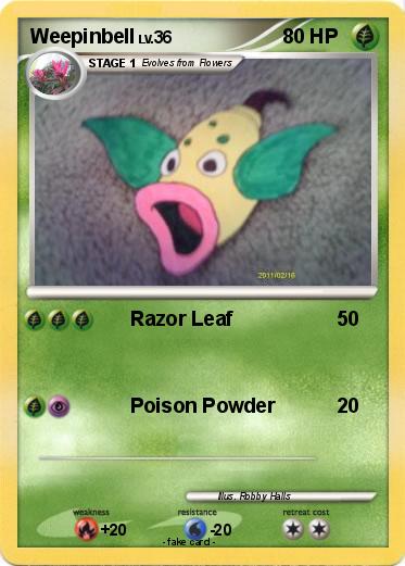 Pokemon Weepinbell