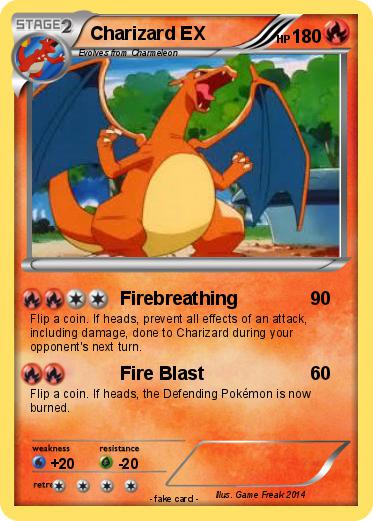 Pokemon Charizard EX