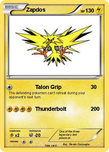 Pokemon Zapdos