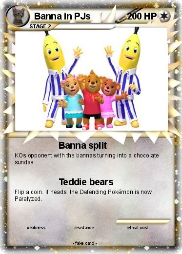 Pokemon Banna in PJs
