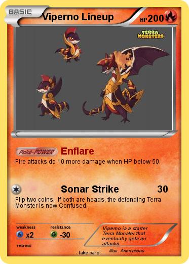 Pokemon Viperno Lineup