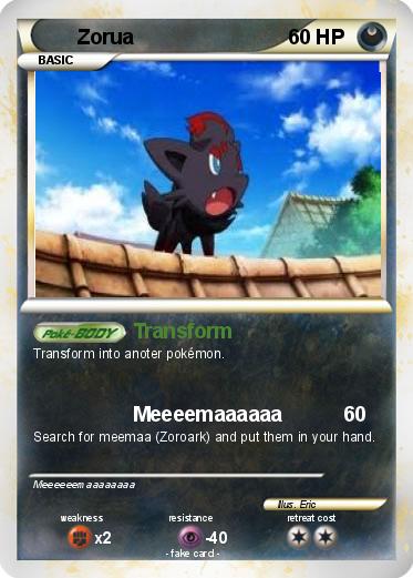 Pokemon Zorua