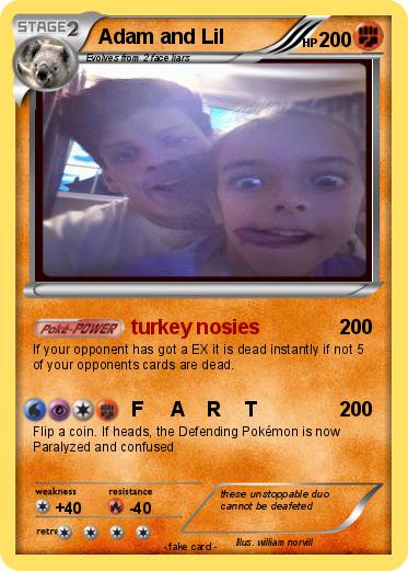 Pokemon Adam and Lil