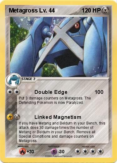 Pokemon Metagross Lv. 44