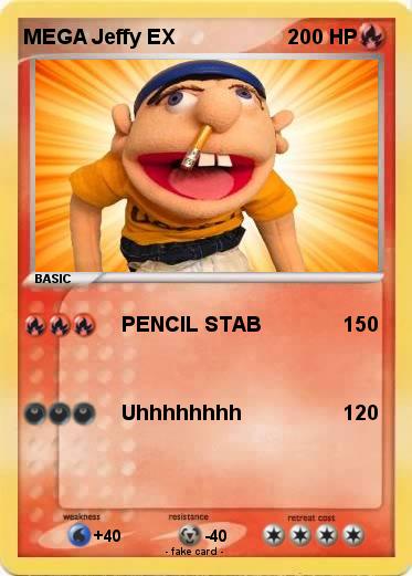 Pokemon MEGA Jeffy EX