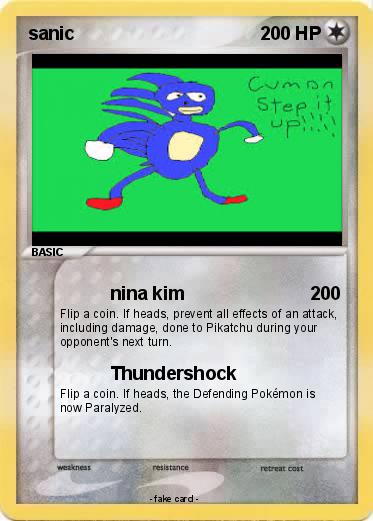 Pokemon sanic