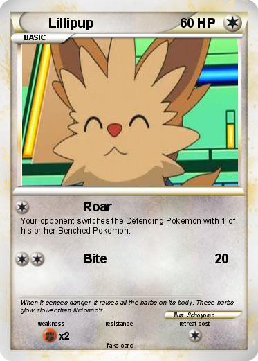 Pokemon Lillipup