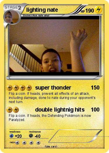 Pokemon lighting nate