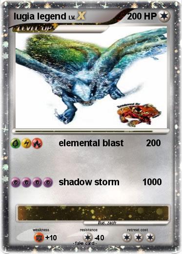 Pokemon lugia legend