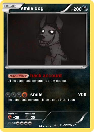 Pokemon smile dog