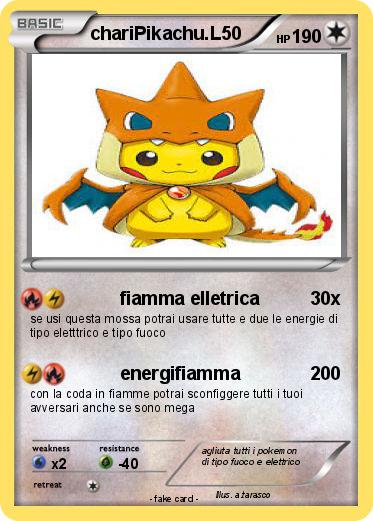 Pokemon chariPikachu.L50