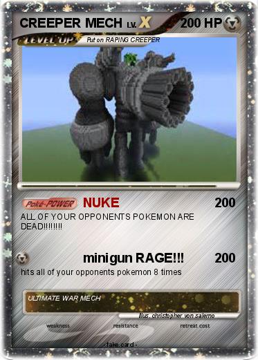 Pokemon CREEPER MECH