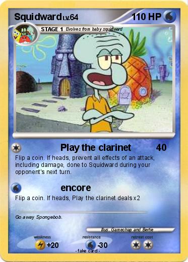 Pokemon Squidward