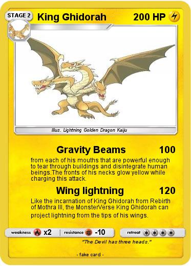 Pokemon King Ghidorah