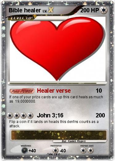 Pokemon Bible healer