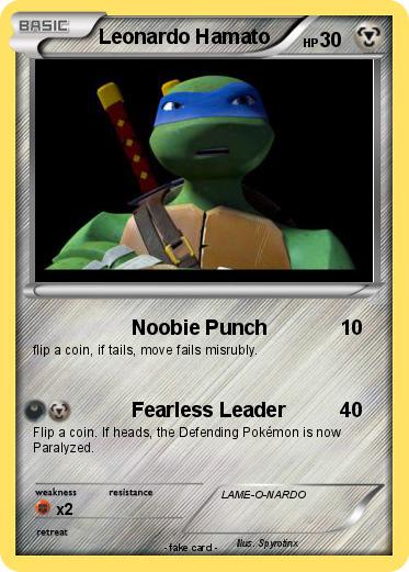 Pokemon Leonardo Hamato