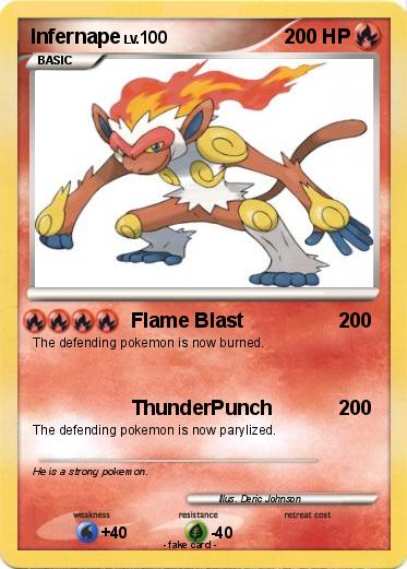 Pokemon Infernape