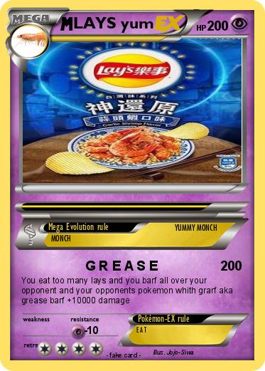 Pokemon LAYS yum
