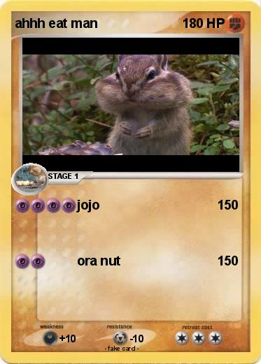 Pokemon ahhh eat man