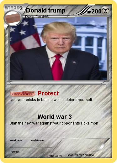 Pokemon Donald trump