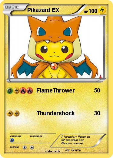 Pokemon Pikazard EX