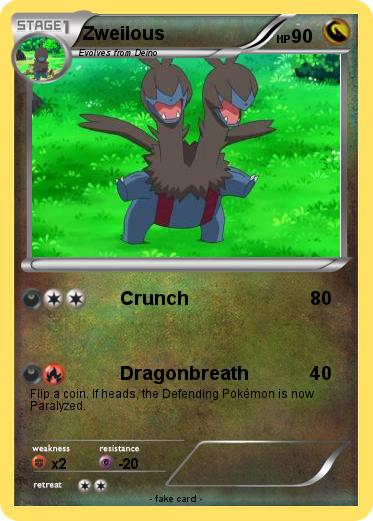Pokemon Zweilous