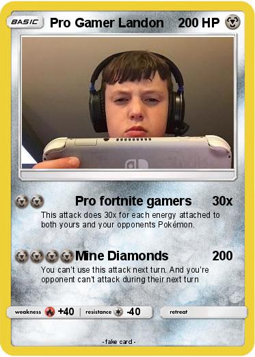 Pokemon Pro Gamer Landon