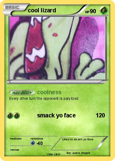 Pokemon cool lizard