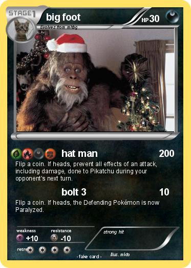 Pokemon big foot