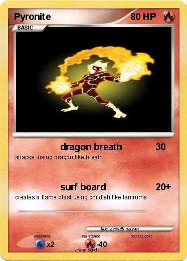 Pokemon Pyronite