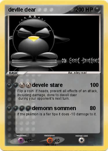 Pokemon devlle dear