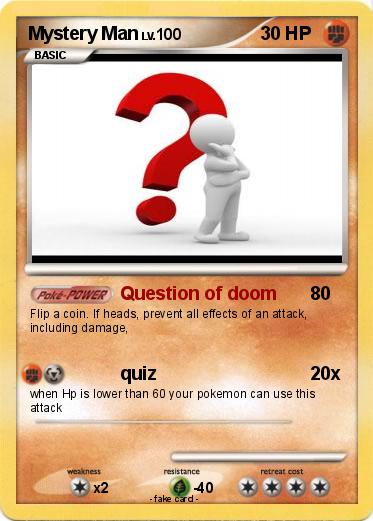 Pokemon Mystery Man