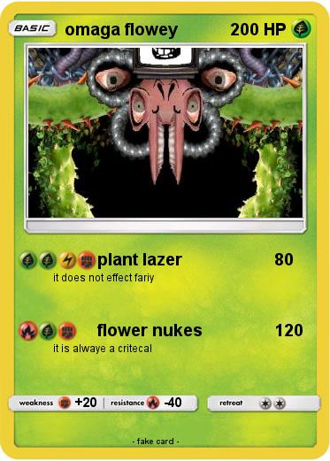 Pokemon omaga flowey