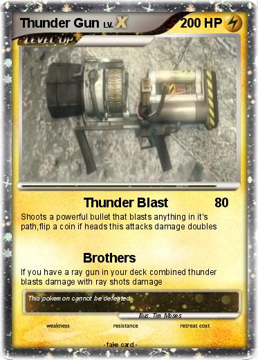 Pokemon Thunder Gun