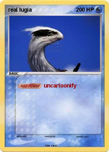 Pokemon real lugia