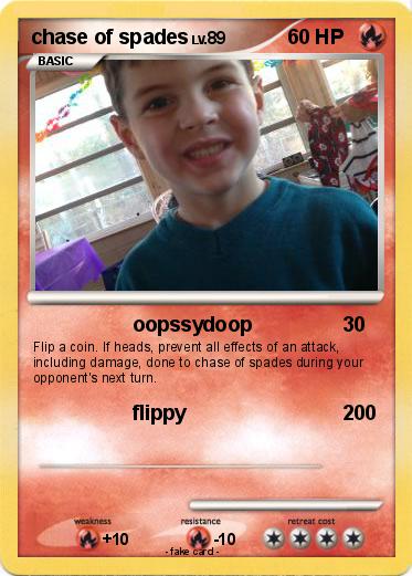 Pokemon chase of spades