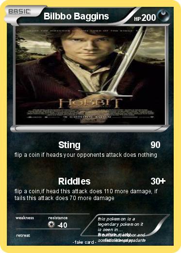 Pokemon Bilbbo Baggins