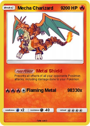 Pokemon Mecha Charizard      9
